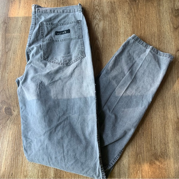 Vintage Y2K Playboy Cargo Pants Grey - Picture 5 of 8